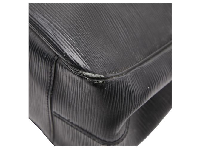 Borsa a mano Passy PM Epi di Louis Vuitton Nero - vista 6