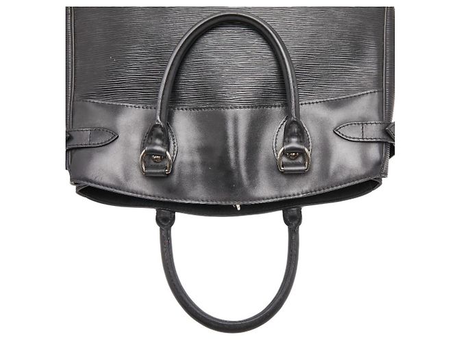 Borsa a mano Passy PM Epi di Louis Vuitton Nero - vista 8