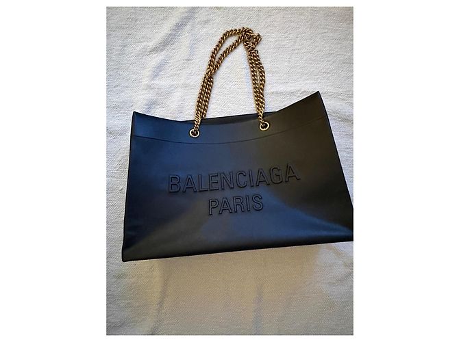 Balenciaga Modell große Duty-Free-Tote-Bag Schwarz - Ansicht 2