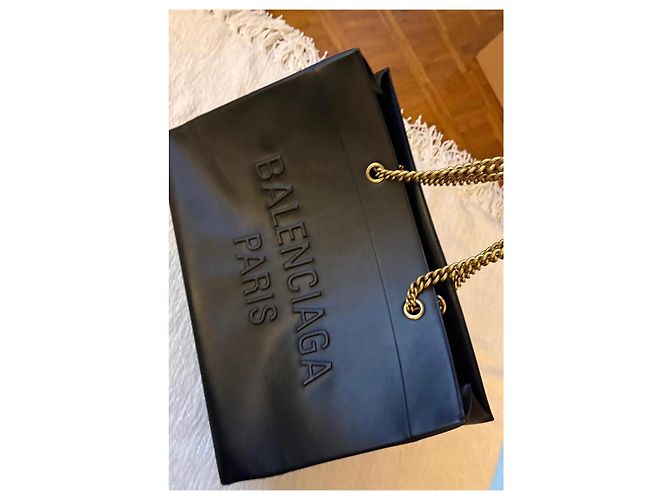 Balenciaga Modell große Duty-Free-Tote-Bag Schwarz - Ansicht 5