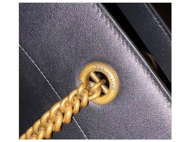 Balenciaga Modell große Duty-Free-Tote-Bag Schwarz - Ansicht 7