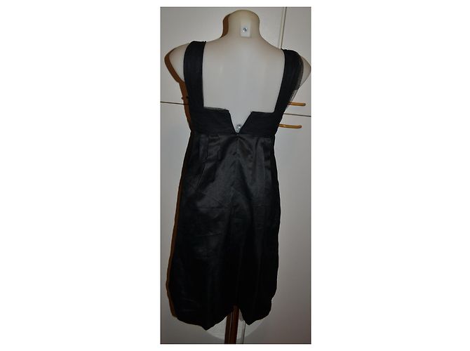 Vera Wang Mini Kleid Schwarz mit Oberteil - Ansicht 3