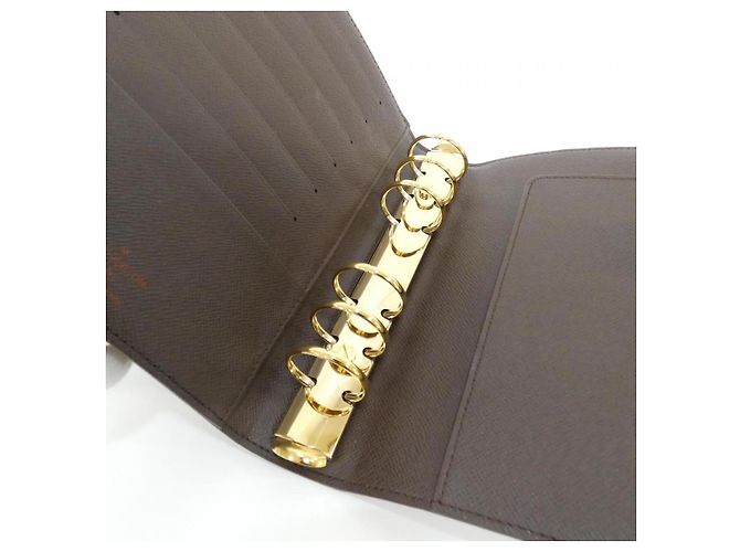 Organizer Agenda MM Damier Louis Vuitton Marrone - vista 8