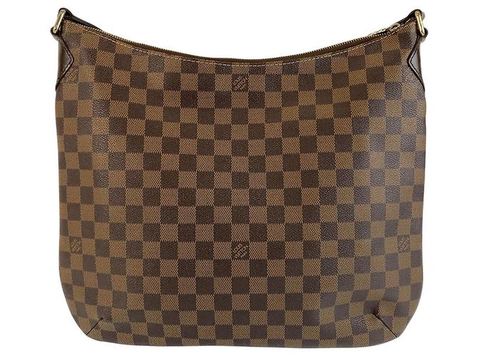 Borsa Messenger Louis Vuitton Damier Bloomsbury GM Marrone - vista 2