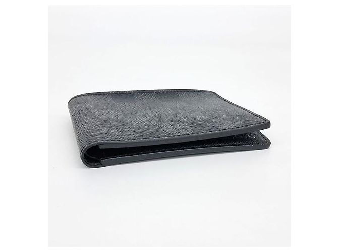 Louis Vuitton Graphite Slender Wallet Black - view 5