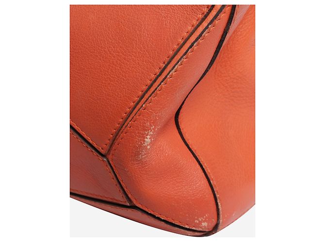 Loewe Mittlere Puzzle-Tasche in Lachsfarbe Orange - Ansicht 4