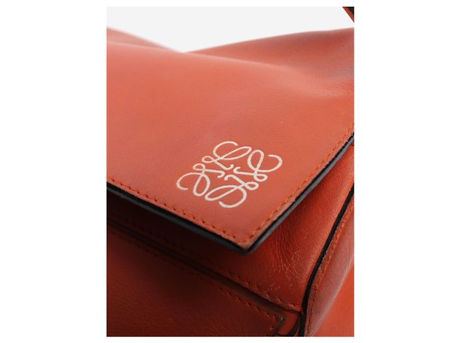 Loewe Mittlere Puzzle-Tasche in Lachsfarbe Orange - Ansicht 5