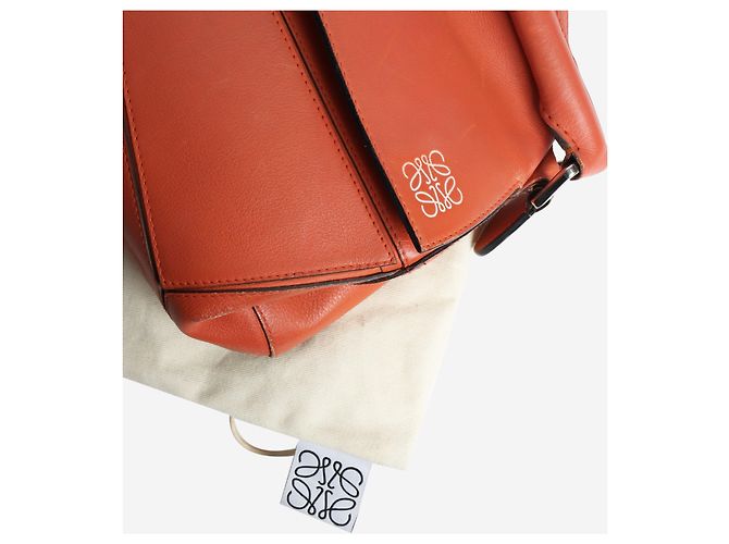 Loewe Mittlere Puzzle-Tasche in Lachsfarbe Orange - Ansicht 9
