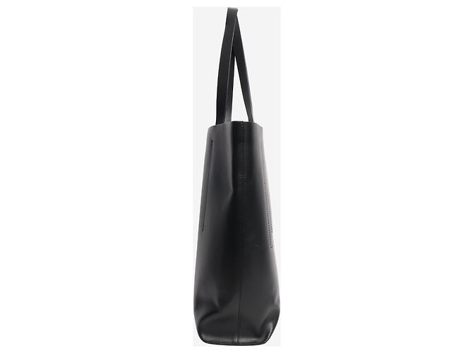 Autre Marque Schwarze Leder-Tote - Ansicht 2