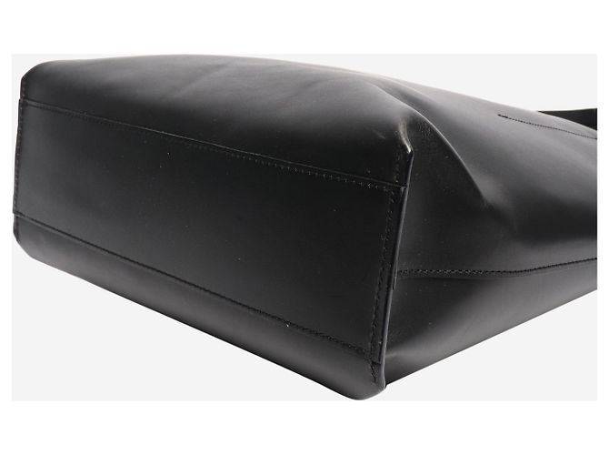 Autre Marque Schwarze Leder-Tote - Ansicht 4