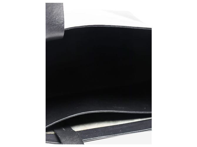 Autre Marque Schwarze Leder-Tote - Ansicht 6