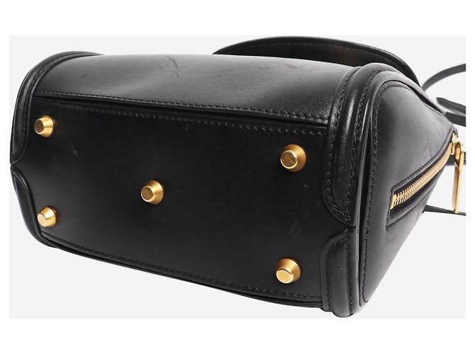 Alexander Mcqueen Borsa a tracolla in pelle nera Nero - vista 5
