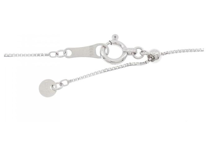 Autre Marque Collar de Corazón de Diamantes Au750 Plata - vista 5