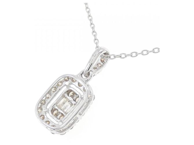 Autre Marque Au750 Diamant-Halskette Silber - Ansicht 4