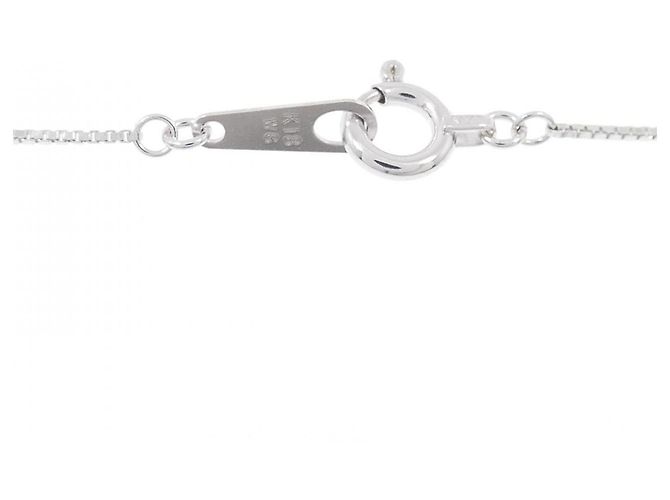 Autre Marque Collana in oro bianco Au750, rubino e diamanti Argento - vista 5
