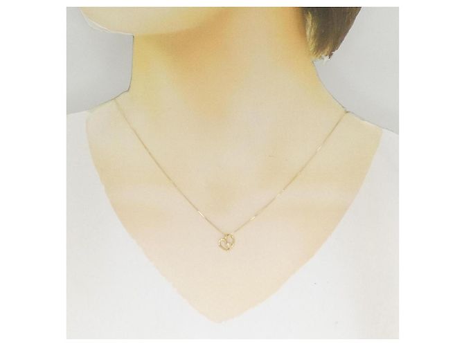 Autre Marque Collana con diamante a forma di cuore Au750 D'oro - vista 6
