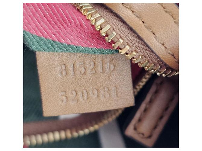 Gucci borsa a spalla media con emblema gg Beige - vista 3