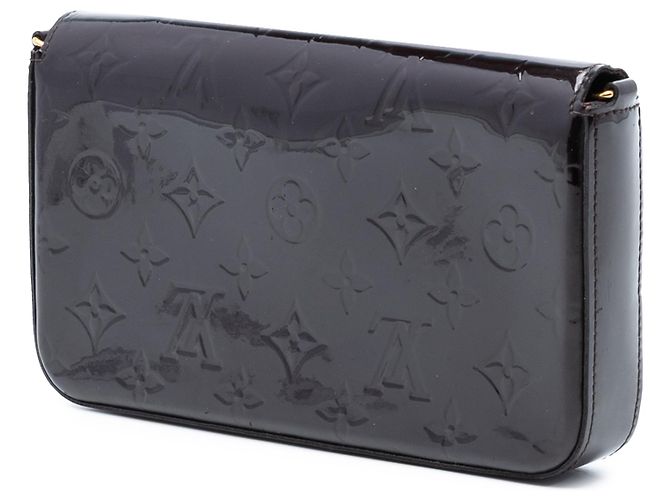 Pochette Felicie Monogram Vernis Viola Louis Vuitton Porpora - vista 2
