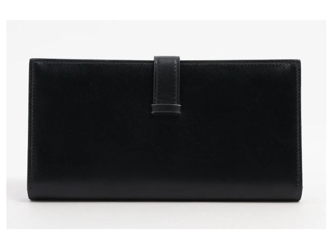 Béarn Cartera Bearn de cuero negro Hermès 2020 - vista 2
