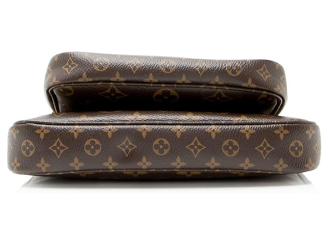 Multi Pochette Multi-Pochette Accessori in Tela Monogramma Louis Vuitton Marrone - vista 4