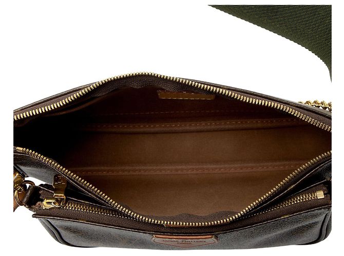Multi Pochette Multi-Pochette Accessori in Tela Monogramma Louis Vuitton Marrone - vista 7