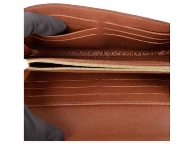 Louis Vuitton Portafoglio Lungo Sarah Marrone - vista 7