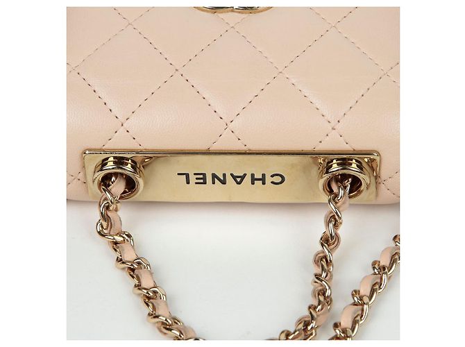 Trendy CC Chanel Borsa a spalla incrociata mini Cc alla moda Rosa - vista 10
