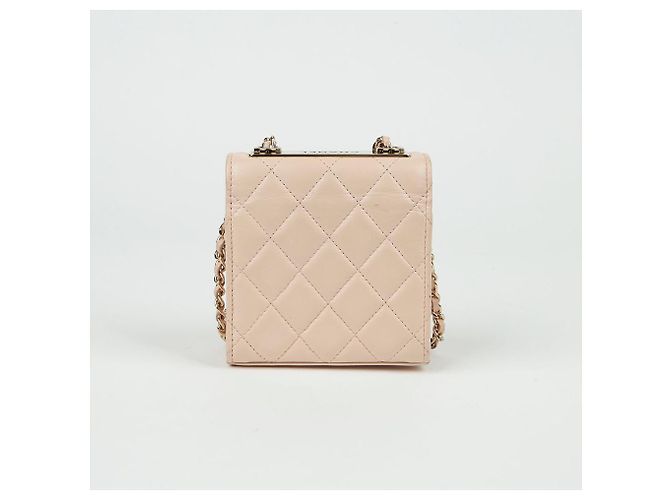 Trendy CC Chanel Borsa a spalla incrociata mini Cc alla moda Rosa - vista 3
