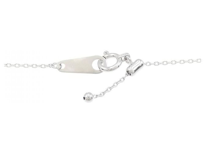 Autre Marque Collana con croce di diamante in oro bianco Au750 Argento - vista 5