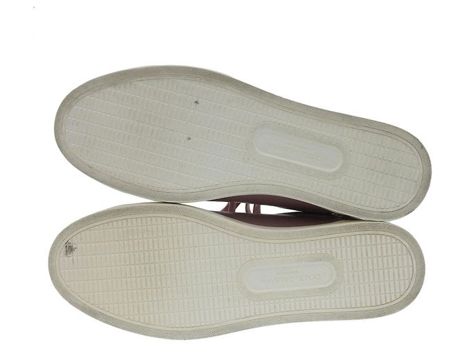 Dolce & Gabbana Sneakers in pelle Dolce&Gabbana Rosa - vista 5