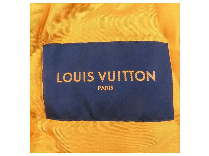 Louis Vuitton Padded varsity jacket Leather Jacket Yellow Mustard - view 7