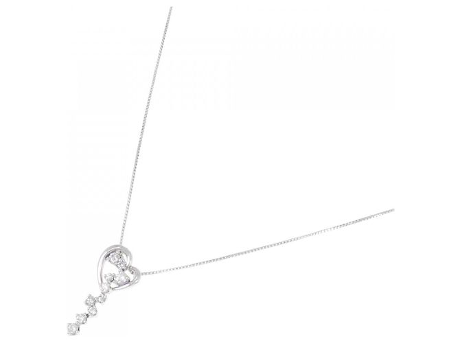 Autre Marque Collana di diamanti in oro bianco Au750 Argento - vista 2