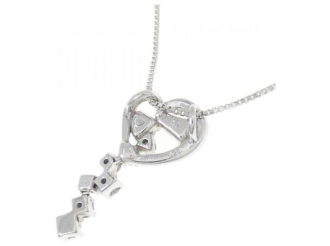 Autre Marque Collana di diamanti in oro bianco Au750 Argento - vista 4