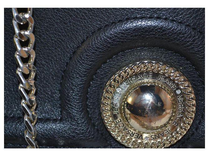 Borsa a mano Versace Jeans Couture nera in ecopelle Nero - vista 2
