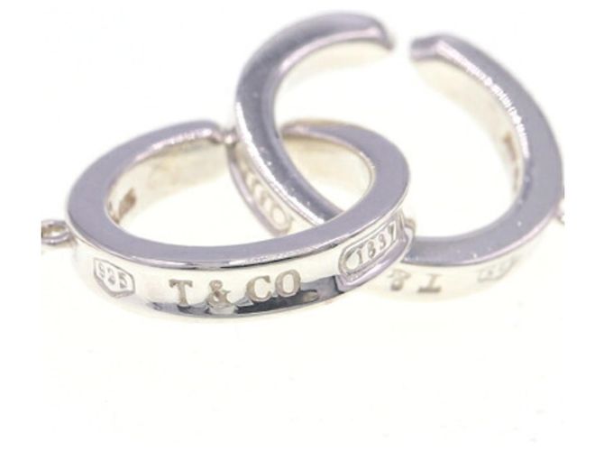 Tiffany & Co Collana in Argento Sterling Multi-Cerchi Tiffany 1837 - vista 4