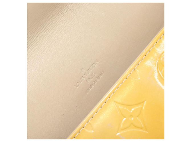 LOUIS VUITTON Bolsa Thompson Street Monogram Vernis Bege M91301 LV Auth 158629 - vista 19