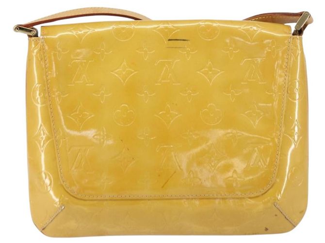LOUIS VUITTON Bolsa Thompson Street Monogram Vernis Bege M91301 LV Auth 158629 - vista 2