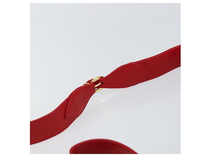 Gucci Borsa a Spalla in Pelle Rossa e Oro Auth 157758 Rosso D'oro - vista 14