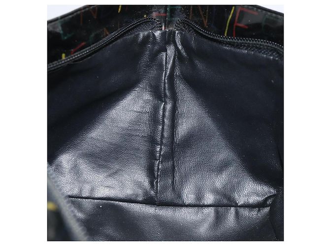 FENDI Handtasche Emaille Schwarz Auth 160708 - Ansicht 21