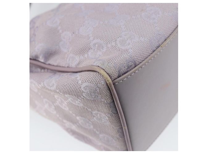 Borsa a Spalla GG Canvas Gucci Viola Oro 92699 Auth 158466 D'oro Porpora - vista 13