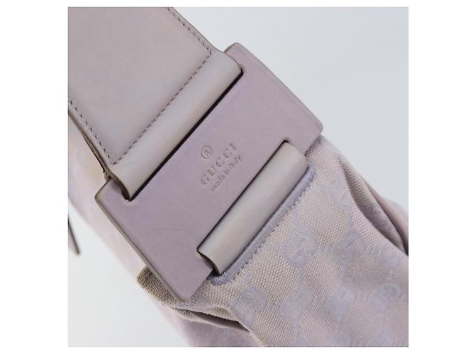Borsa a Spalla GG Canvas Gucci Viola Oro 92699 Auth 158466 D'oro Porpora - vista 14