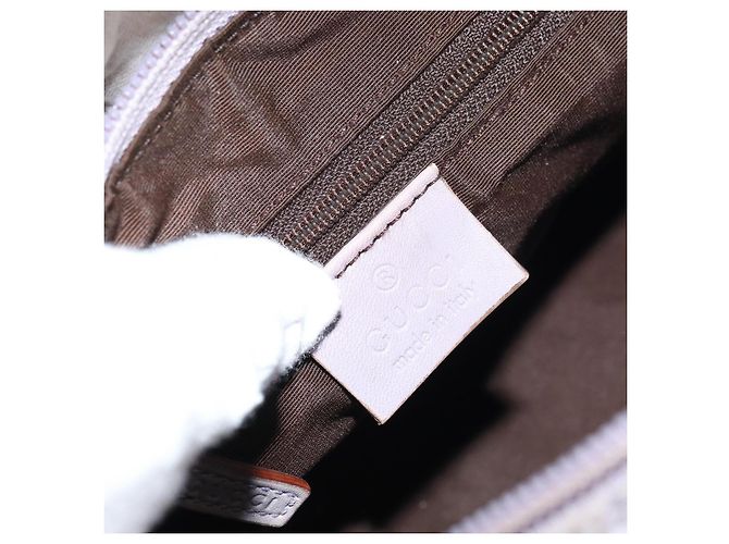 Borsa a Spalla GG Canvas Gucci Viola Oro 92699 Auth 158466 D'oro Porpora - vista 16