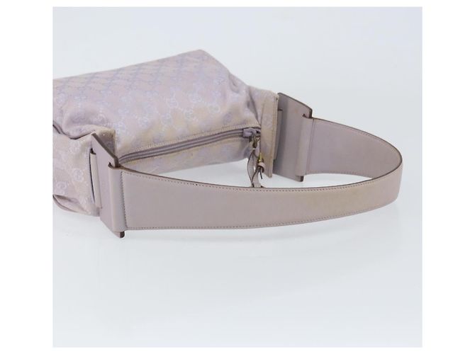 Borsa a Spalla GG Canvas Gucci Viola Oro 92699 Auth 158466 D'oro Porpora - vista 7