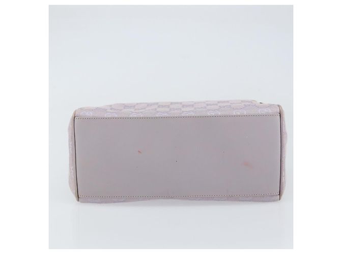 Borsa a Spalla GG Canvas Gucci Viola Oro 92699 Auth 158466 D'oro Porpora - vista 9