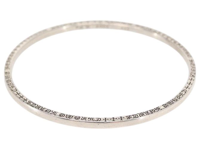 Bracciale Bangle Spacer NTFL Chrome Hearts Ag925 Argento Auth 159496SM - vista 5