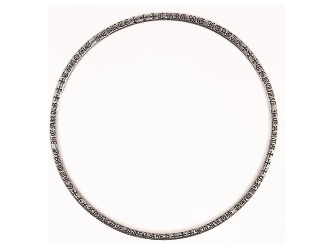 Bracciale Bangle Spacer NTFL Chrome Hearts Ag925 Argento Auth 159496SM - vista 6