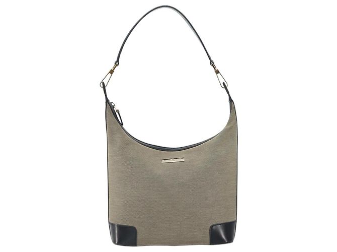 GUCCI Schultertasche Canvas Beige Gold 001 4204 Auth 158461 Golden - Ansicht 2
