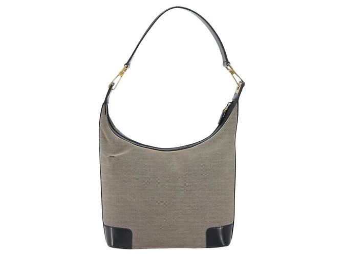 GUCCI Schultertasche Canvas Beige Gold 001 4204 Auth 158461 Golden - Ansicht 3