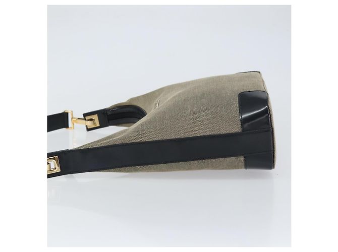 GUCCI Schultertasche Canvas Beige Gold 001 4204 Auth 158461 Golden - Ansicht 5