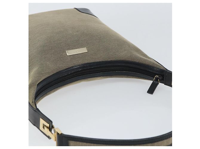 GUCCI Schultertasche Canvas Beige Gold 001 4204 Auth 158461 Golden - Ansicht 6